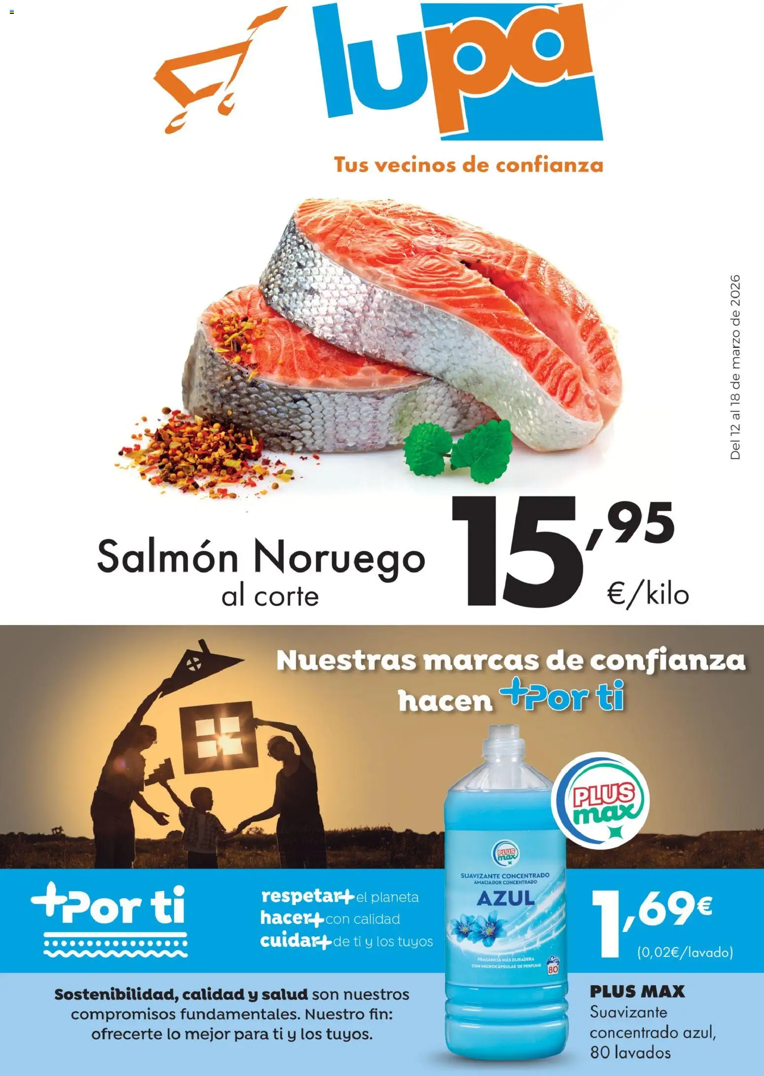 Vista previa del folleto de la tienda Lupa Supermercados válido desde el 12/03/2026 