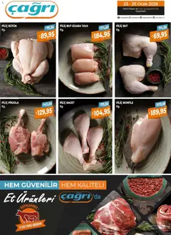 Çağrı Market Baget Katalog 23.01.2026 - Broşürünün önizlemesi