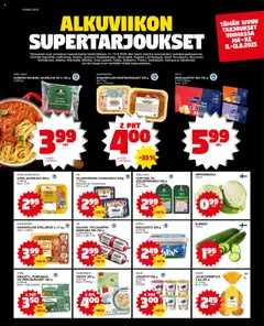 Kaupan Tokmanni Ruokatarjoukset esikatselu, voimassa 11/08/2025