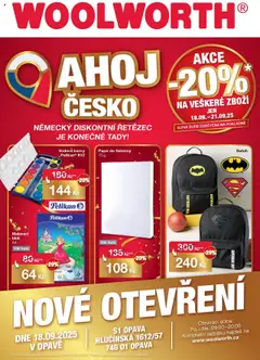 Náhled nabídky: Woolworth Leták - Opava platný od 18.09.2025