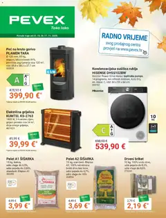 Pregled letka Katalog trgovine Pevex vrijedi od 23.10.2025