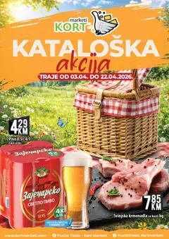 Pregled letka Kort Marketi katalog trgovine Kort Marketi vrijedi od 03.04.2026