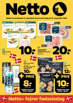 Eksempel på tilbudsavis Tilbudsavis fra butik Netto gyldig fra 13/09/2025