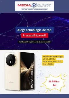 Previzualizarea de cataloage: Media Galaxy Catalog nou valabil de la 09.10.2025