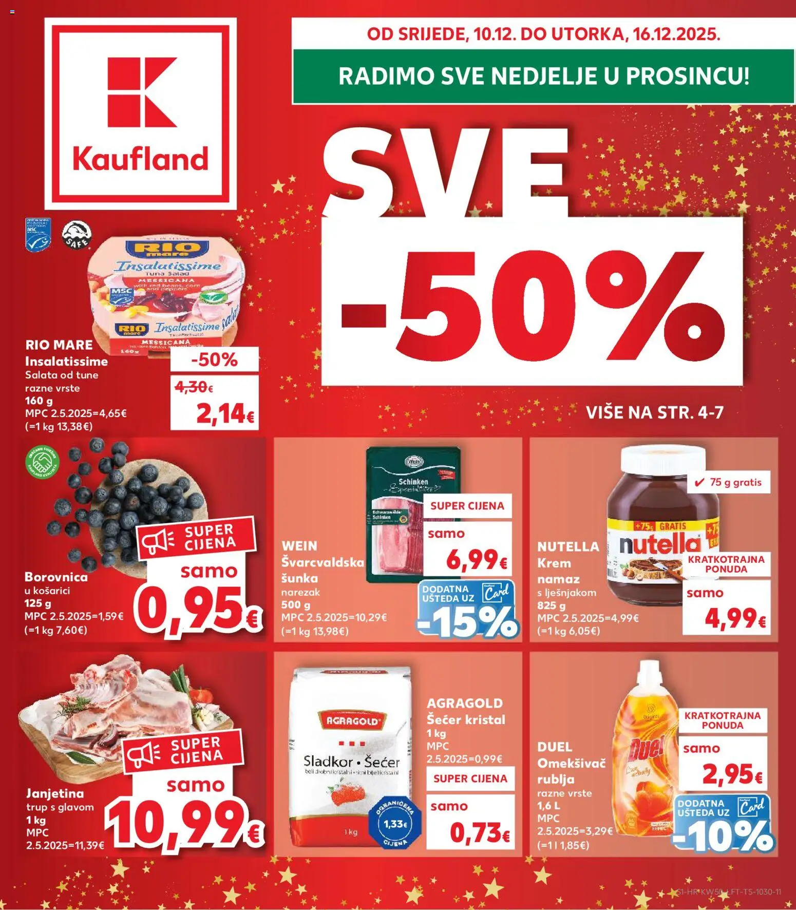Pregled letka Slavonski Brod trgovine Kaufland vrijedi od 10.12.2025