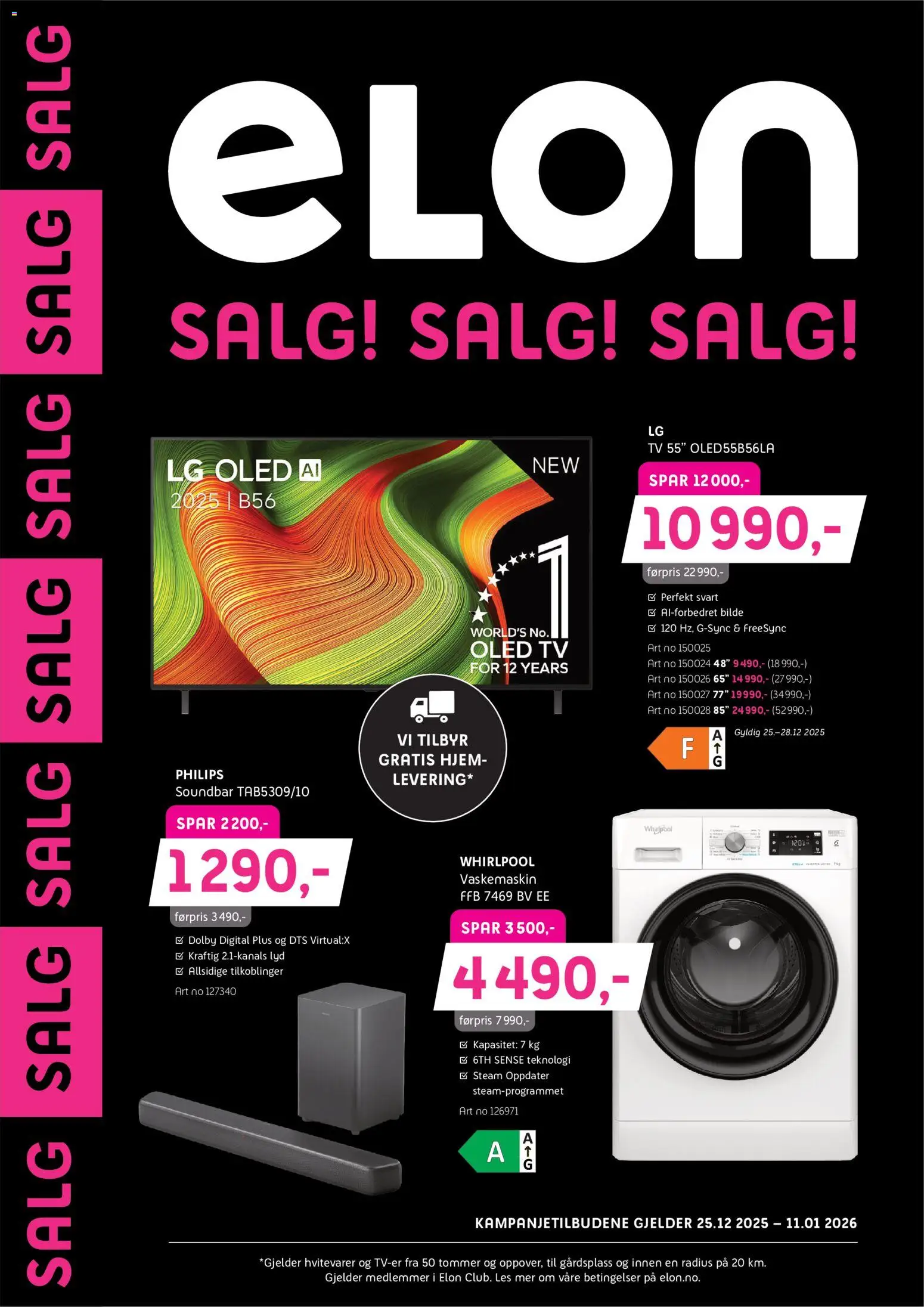 Forhåndsvis Kundeavis fra butikk Elon gyldig fra 25/12/2025