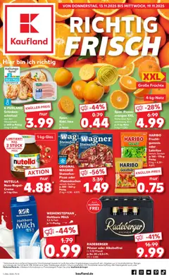 Vorschau von dem Prospekt des Geschäftes Kaufland, gültig ab dem 13.11.2025
