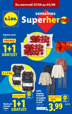 Prévisualisation de Folder de la semaine 35 du magasin Lidl formulaire valide 27/08/2025