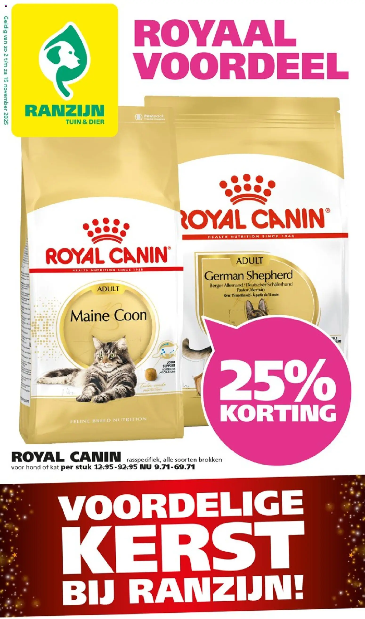 Voorbeeld van Folder van winkel Ranzijn geldig vanaf 02-11-2025