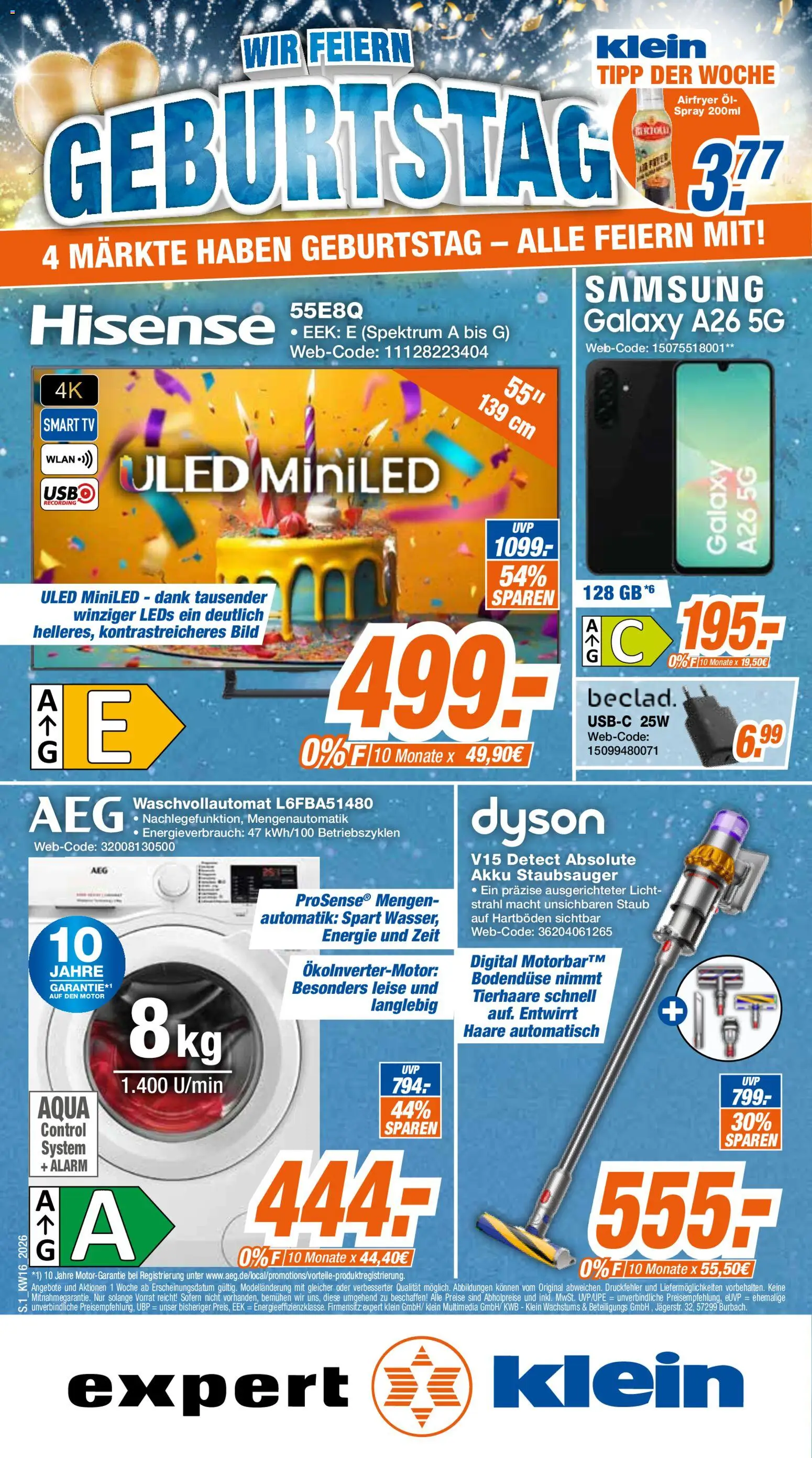 Vorschau von dem Prospekt des Geschäftes Expert, gültig ab dem 13.04.2026