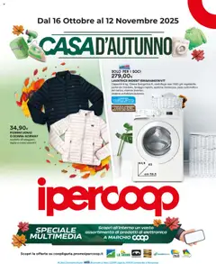 Anteprima dell'opuscolo Volantino Casa d'Autunno Genova dal negozio Ipercoop valido da 16/10/2025