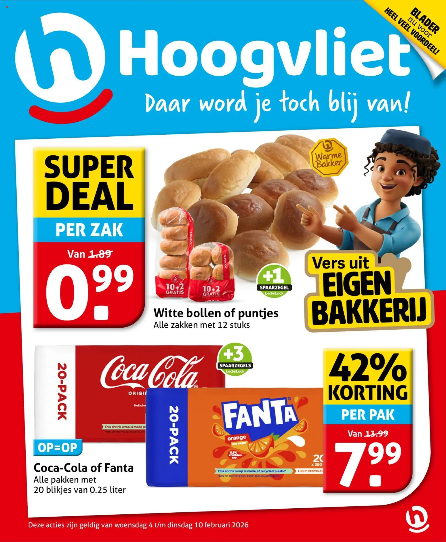 Voorbeeld van Folder van winkel Hoogvliet geldig vanaf 04-02-2026