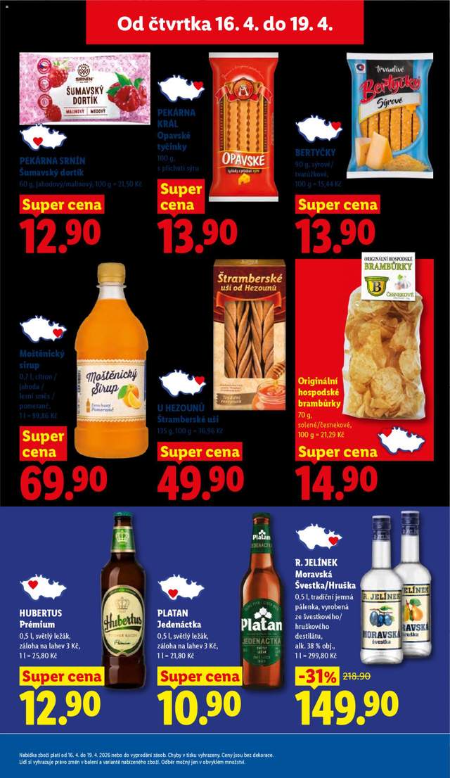 Nový Lidl leták od 16.04.