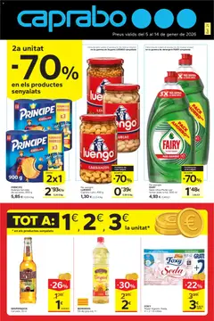 Vista previa del folleto de la tienda Caprabo válido desde el 05/01/2026 