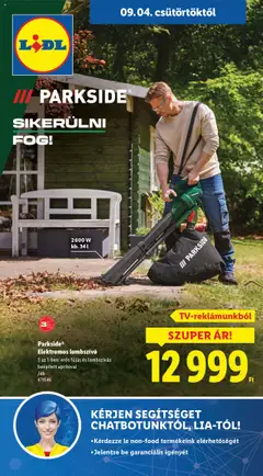 Lidl - Nonfood kínálatunk megtekintése, amely érvényes 2025.09.04.-től