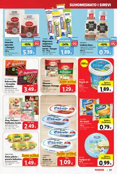 Pregled letka Katalog trgovine Plodine vrijedi od 05.11.2025 | Stranica: 27