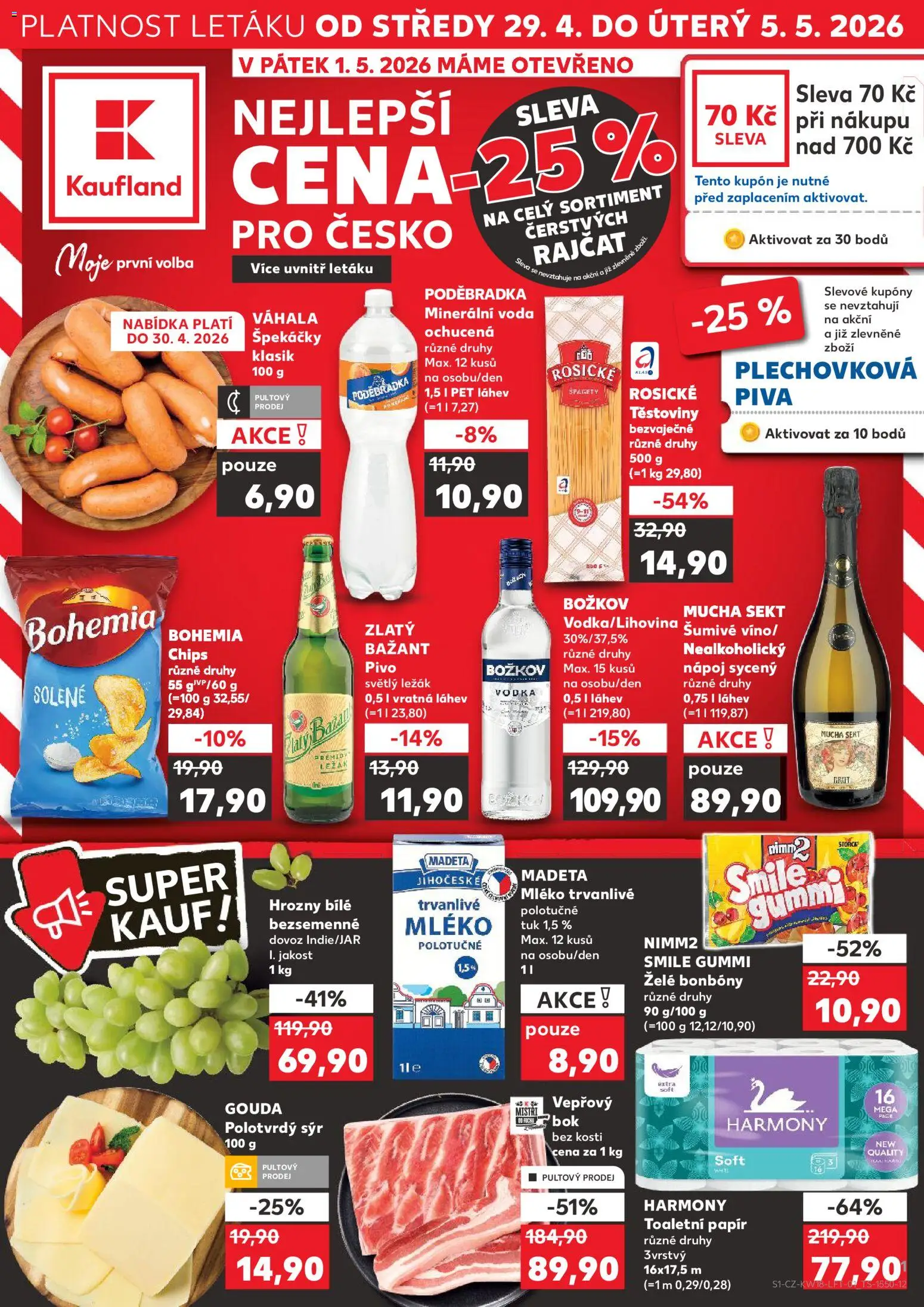 Náhled nabídky: Kaufland Kaufland leták platný od 29.04.2026