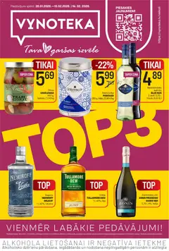 Skatīt Vynoteka akciju bukletu, derīgs no 26.01.2026.