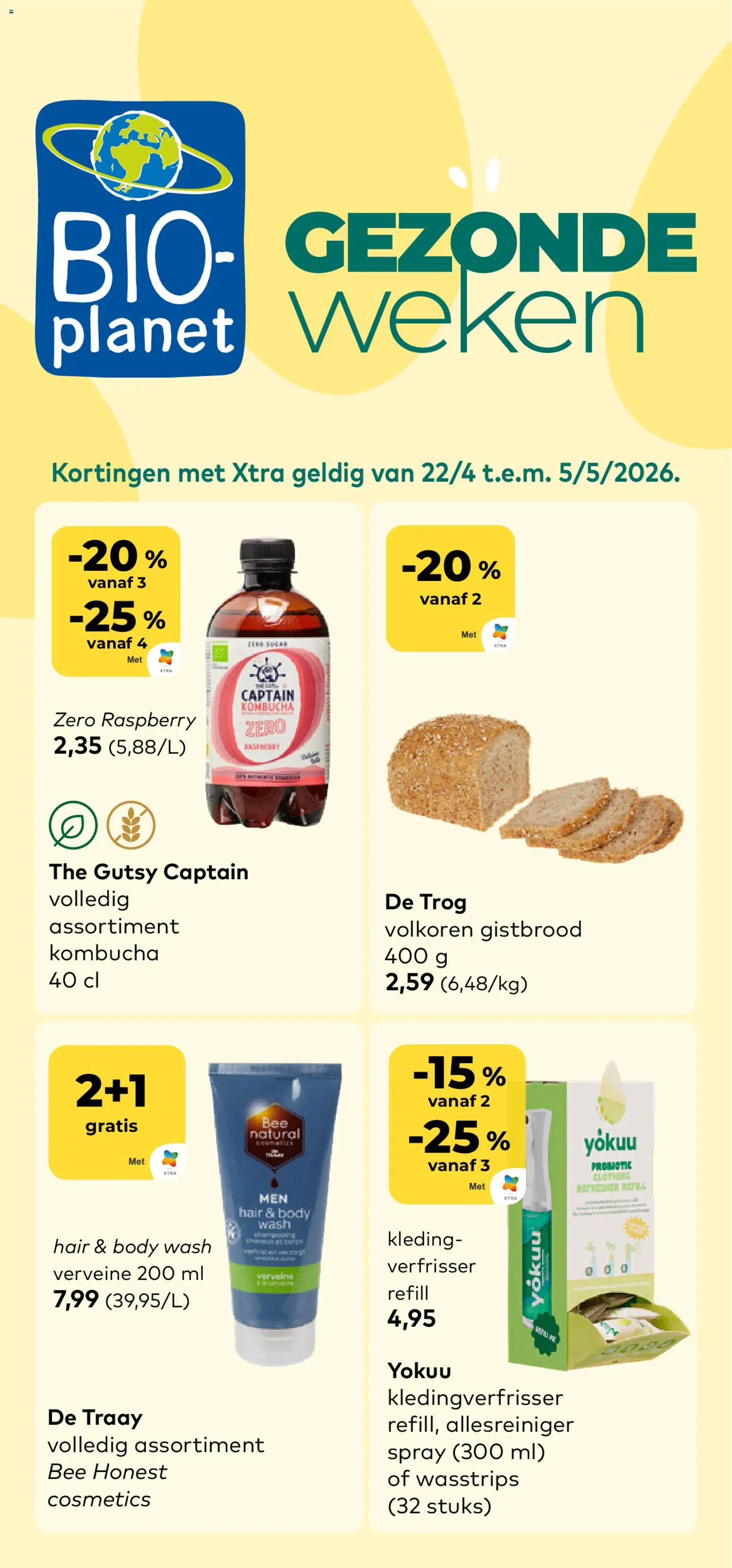 Voorbeeld van BioPlanet Folder van winkel BioPlanet geldig vanaf 22/04/2026