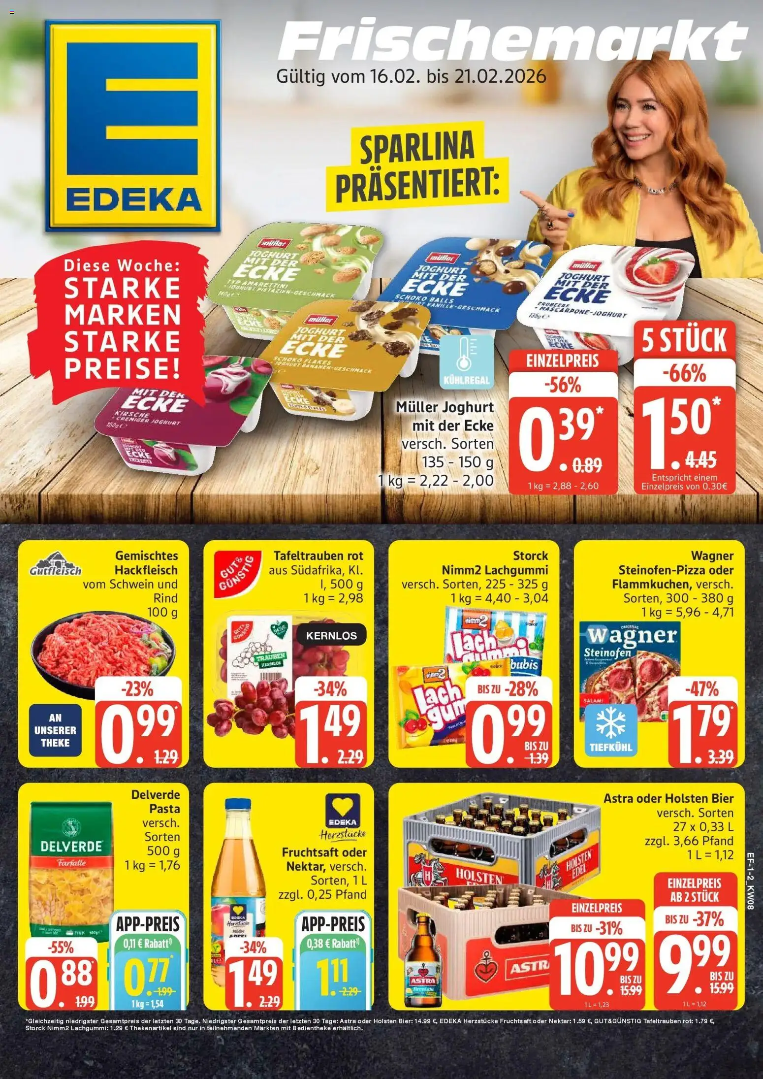 Vorschau von dem Prospekt des Geschäftes Edeka, gültig ab dem 16.02.2026