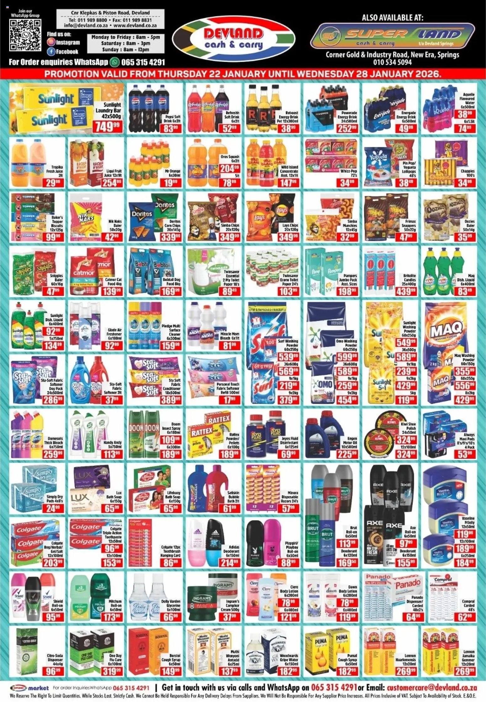 Preview of Devland flyer valid from 22/01/2026