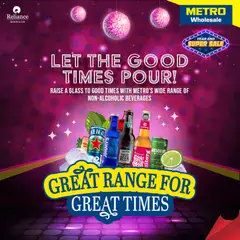 Preview of leaflet Non-alcoholic beverages from store Metro is valid from 19/12/2025