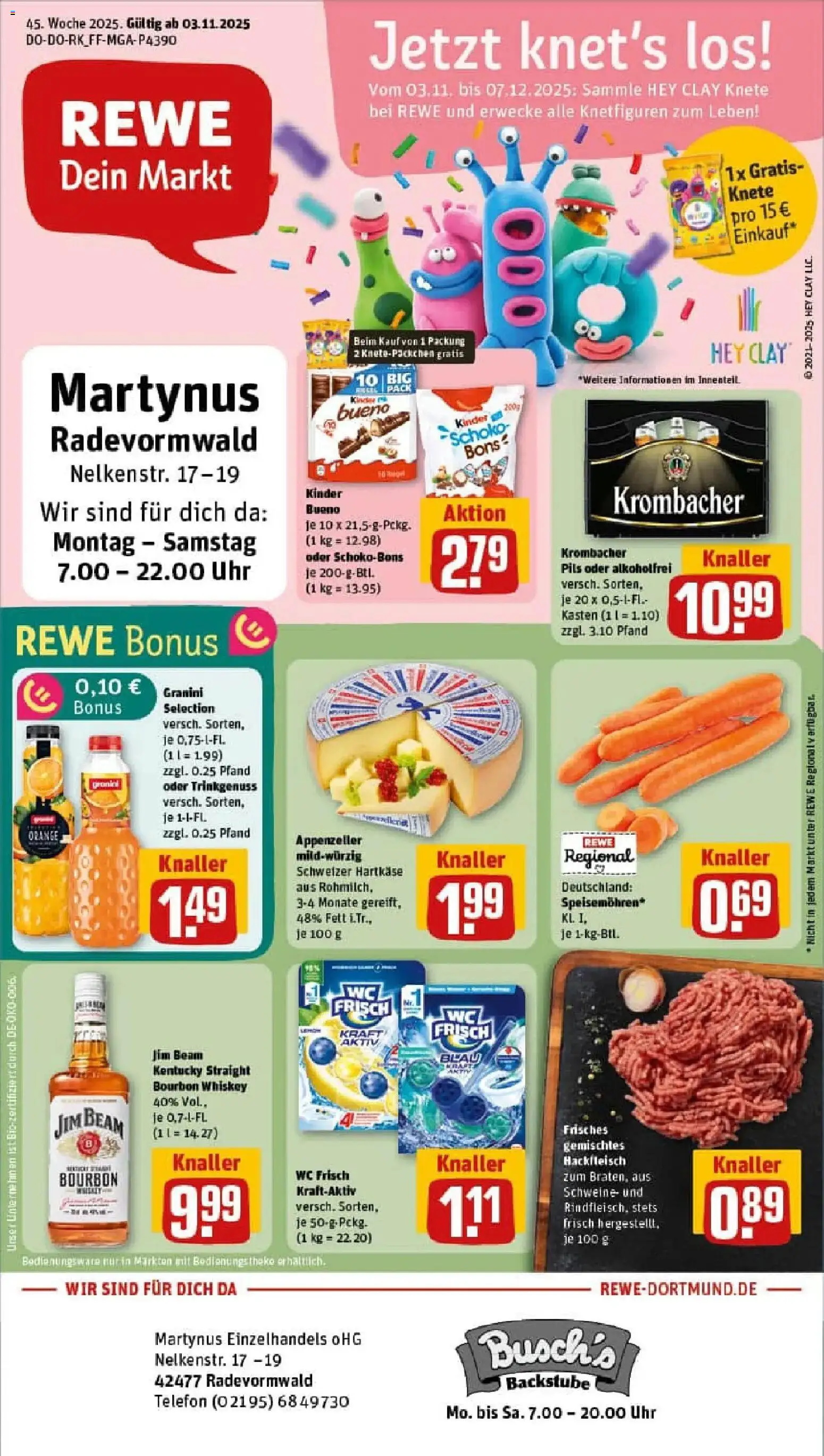Vorschau von dem Prospekt des Geschäftes Rewe, gültig ab dem 02.11.2025