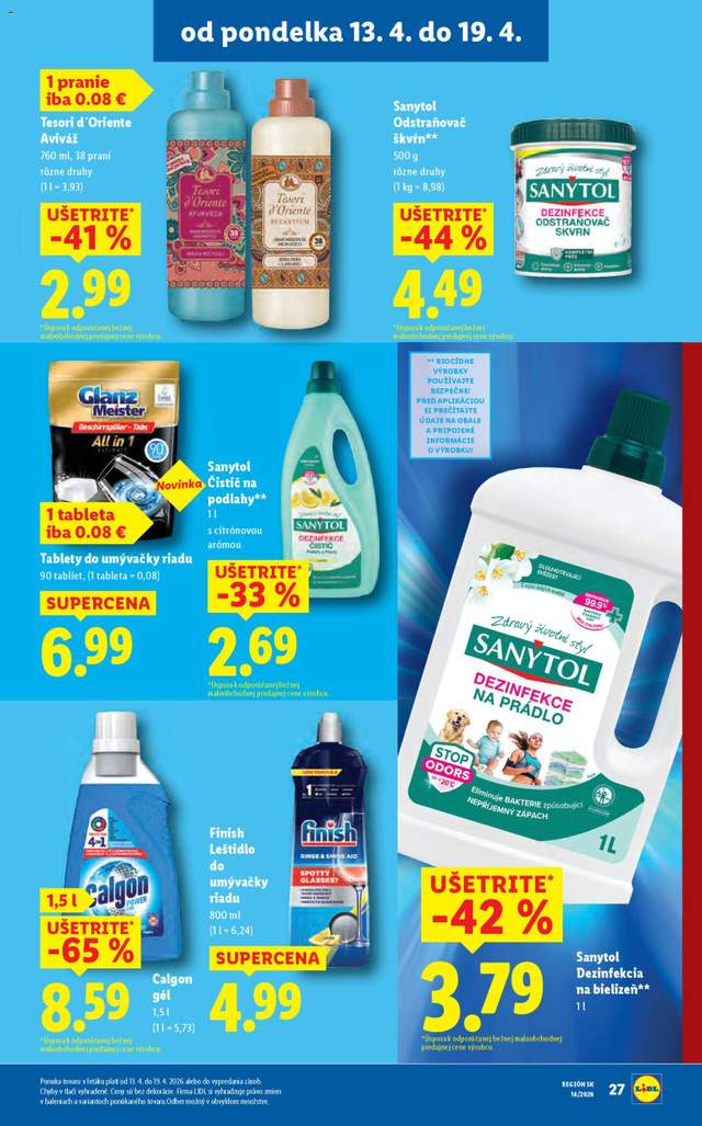 Nový Lidl leták od 13.04.