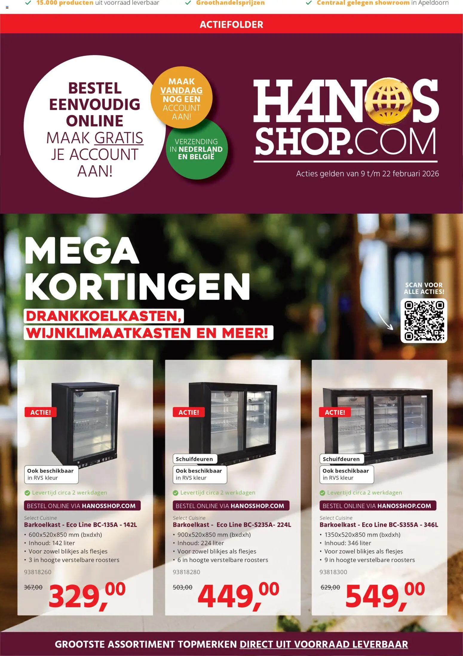 Voorbeeld van Shop folder van winkel Hanos geldig vanaf 09-02-2026