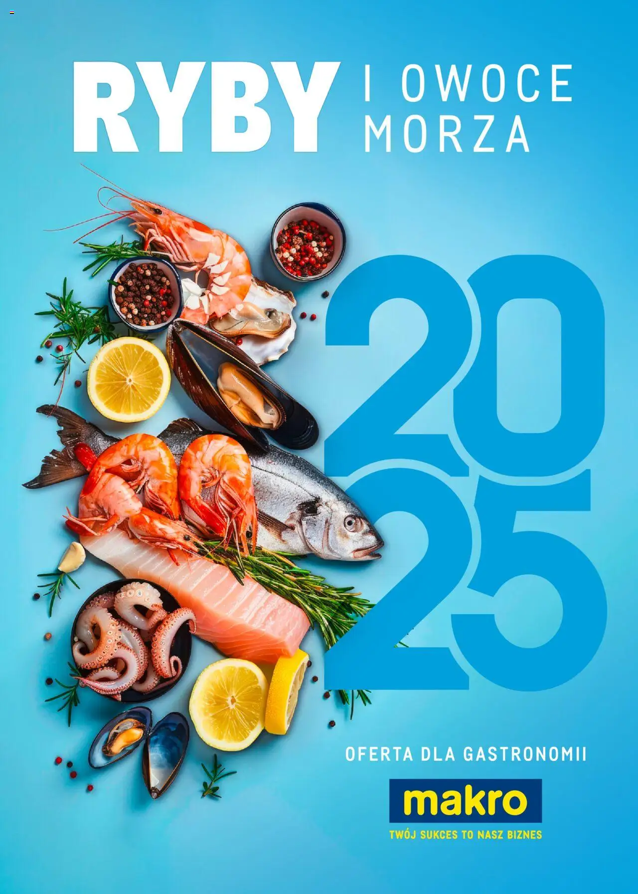 Makro Ryby i owoce morza od 01.05.2025 - Nowa Gazetka - Numer strony 1