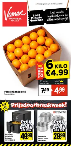 Voorbeeld van Weekend folder van winkel Vomar geldig vanaf 26-02-2026