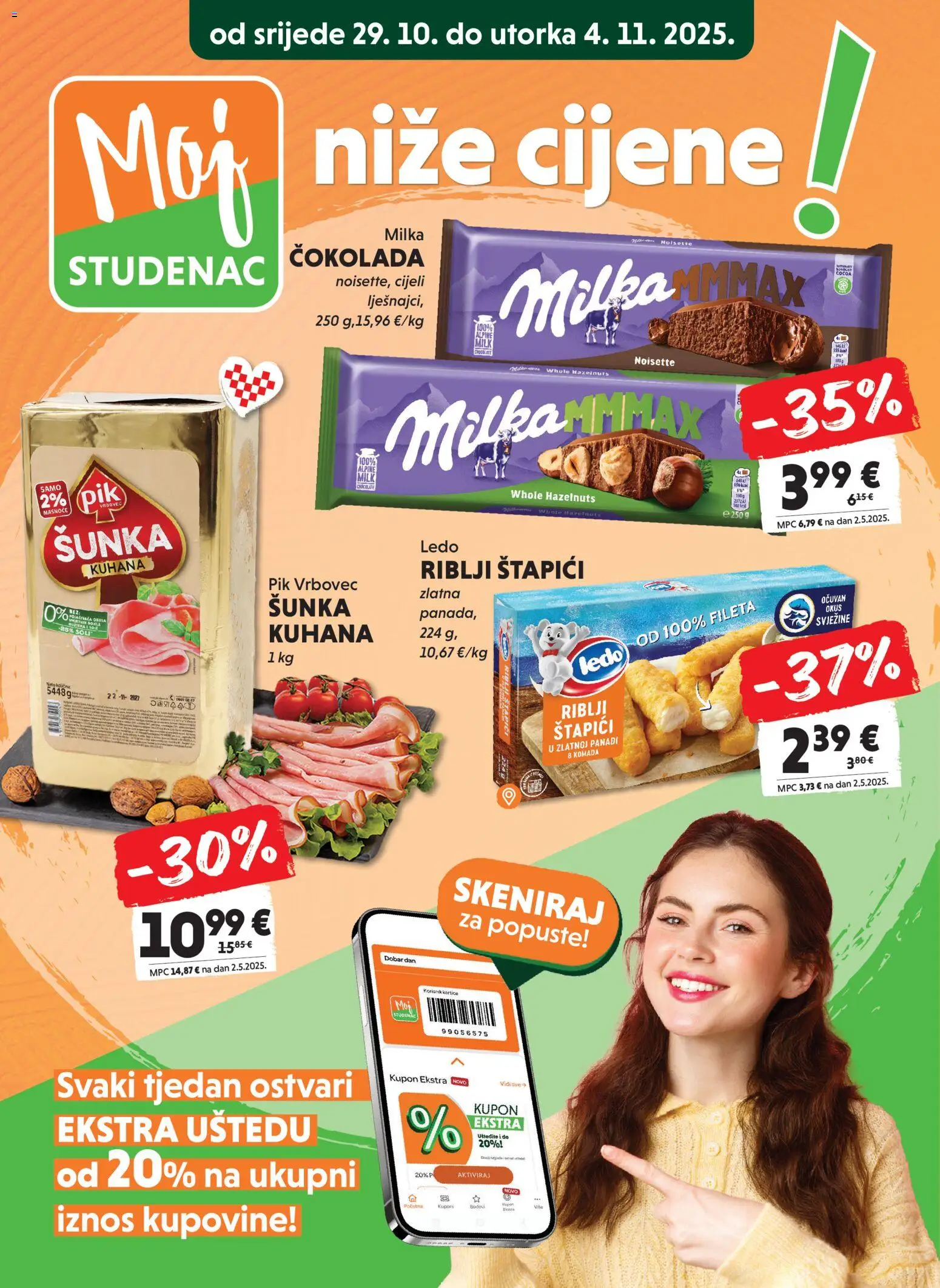 Pregled letka Katalog trgovine Studenac vrijedi od 29.10.2025