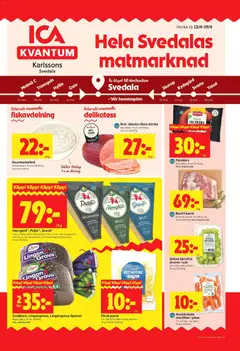 Förhandsgranska reklamblad Svedala från butik ICA Kvantum gäller från 13/04/2026
