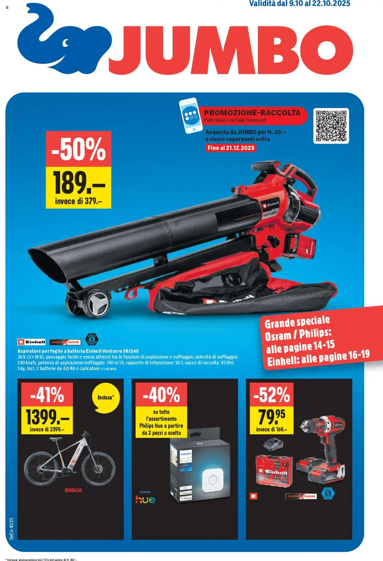 Jumbo Aktionen IT ab 09.10.2025 - Seitennummer 1