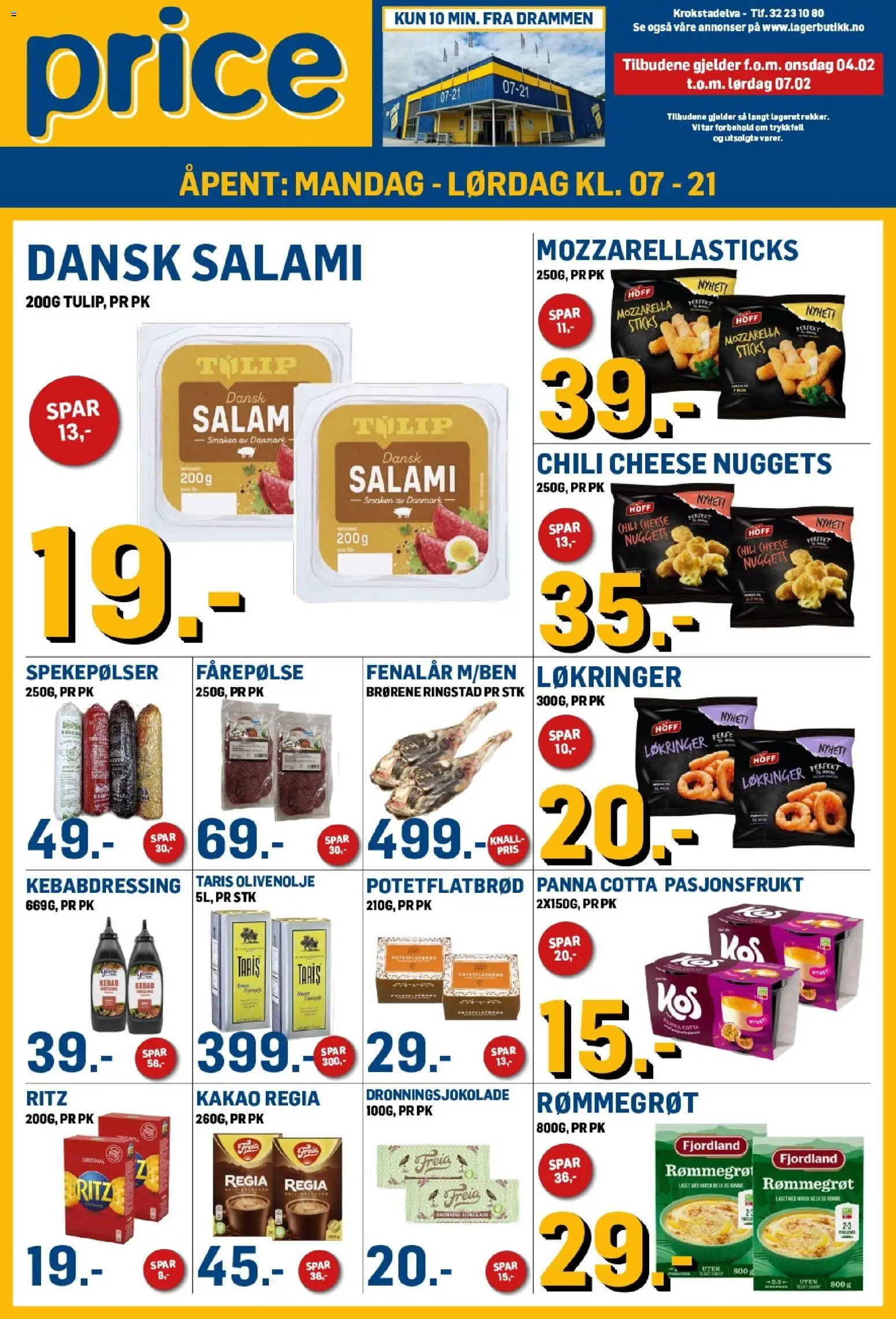 Forhåndsvis Kundeavis fra butikk Price Lagerbutikk gyldig fra 04/02/2026