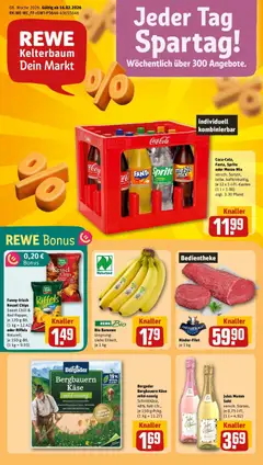 Vorschau von dem Prospekt des Geschäftes Rewe, gültig ab dem 16.02.2026