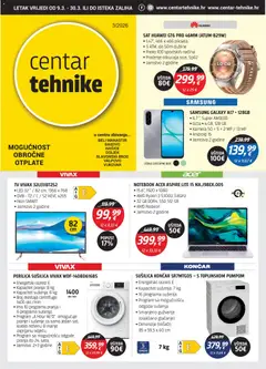Pregled letka Centar Tehnike Katalog trgovine Centar Tehnike vrijedi od 09.03.2026