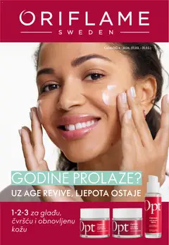 Pregled letka Oriflame katalog 4/2026 trgovine Oriflame vrijedi od 11.03.2026