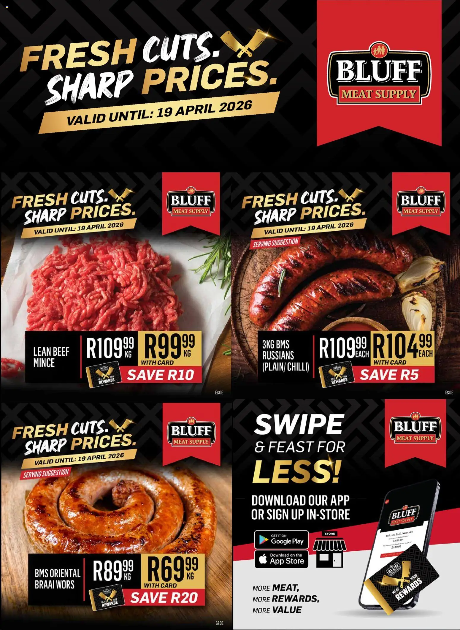 Preview of Bluff Meat Supply flyer valid from 13/04/2026