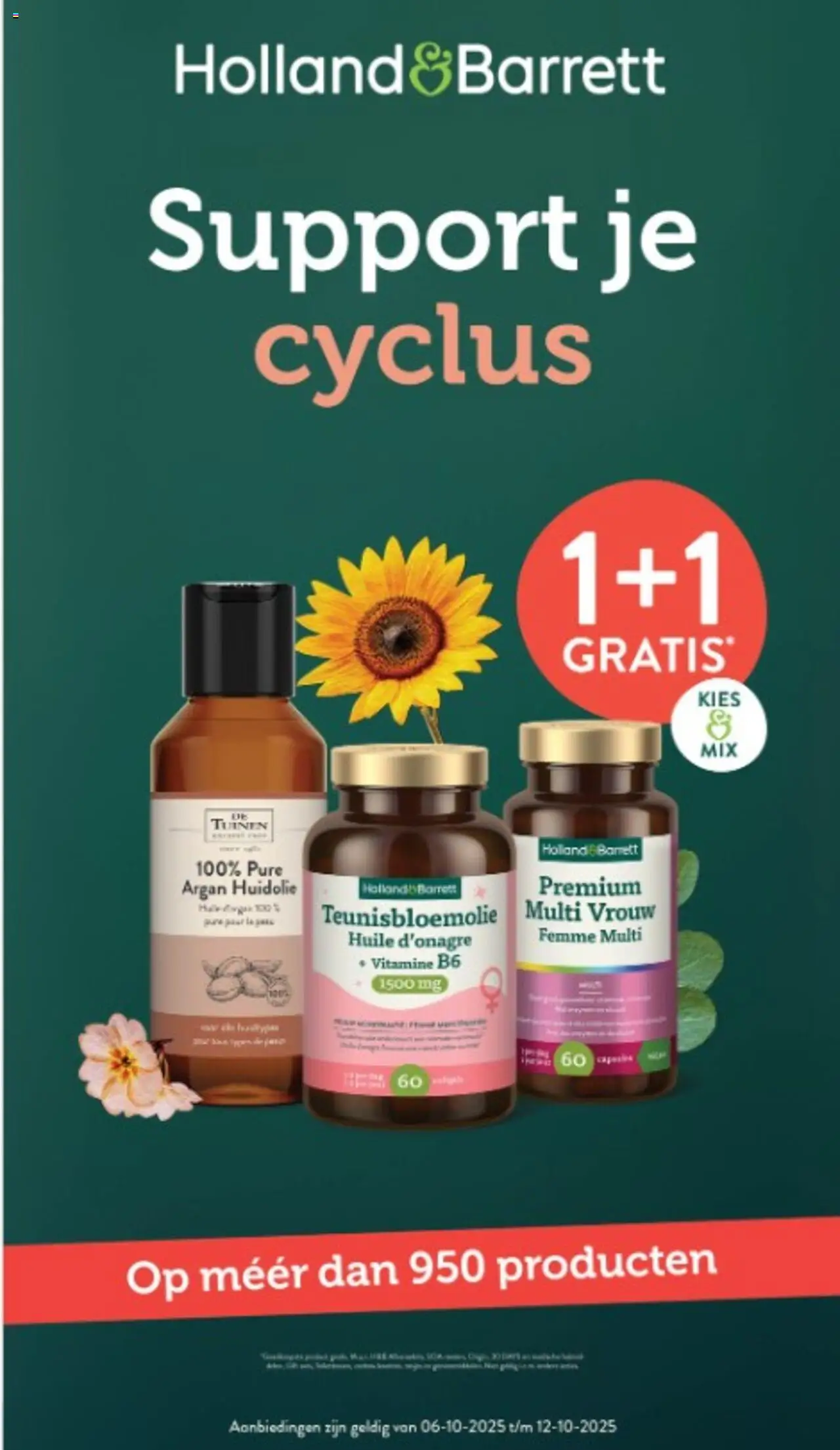 Holland & Barrett shop Folder geldig vanaf 06-10-2025 - Paginanummer 1