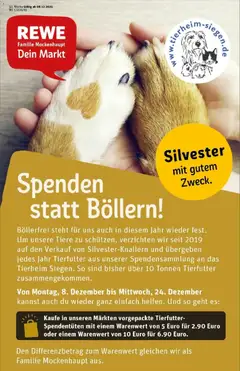 Vorschau von dem Prospekt des Geschäftes Rewe, gültig ab dem 07.12.2025