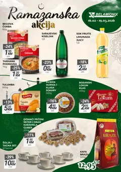 Pregled letka Ramazanska akcija trgovine Belamionix vrijedi od 16.02.2026