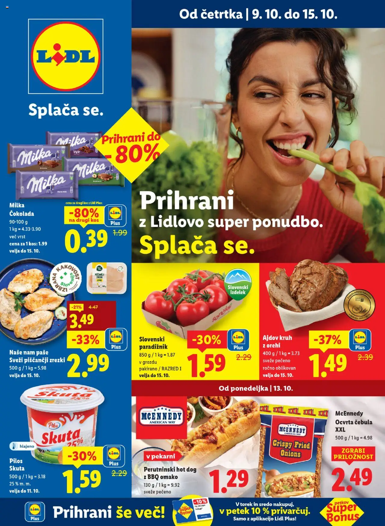 Lidl Ljubljana od 09.10.2025 - aktualna ponudba - stran 1