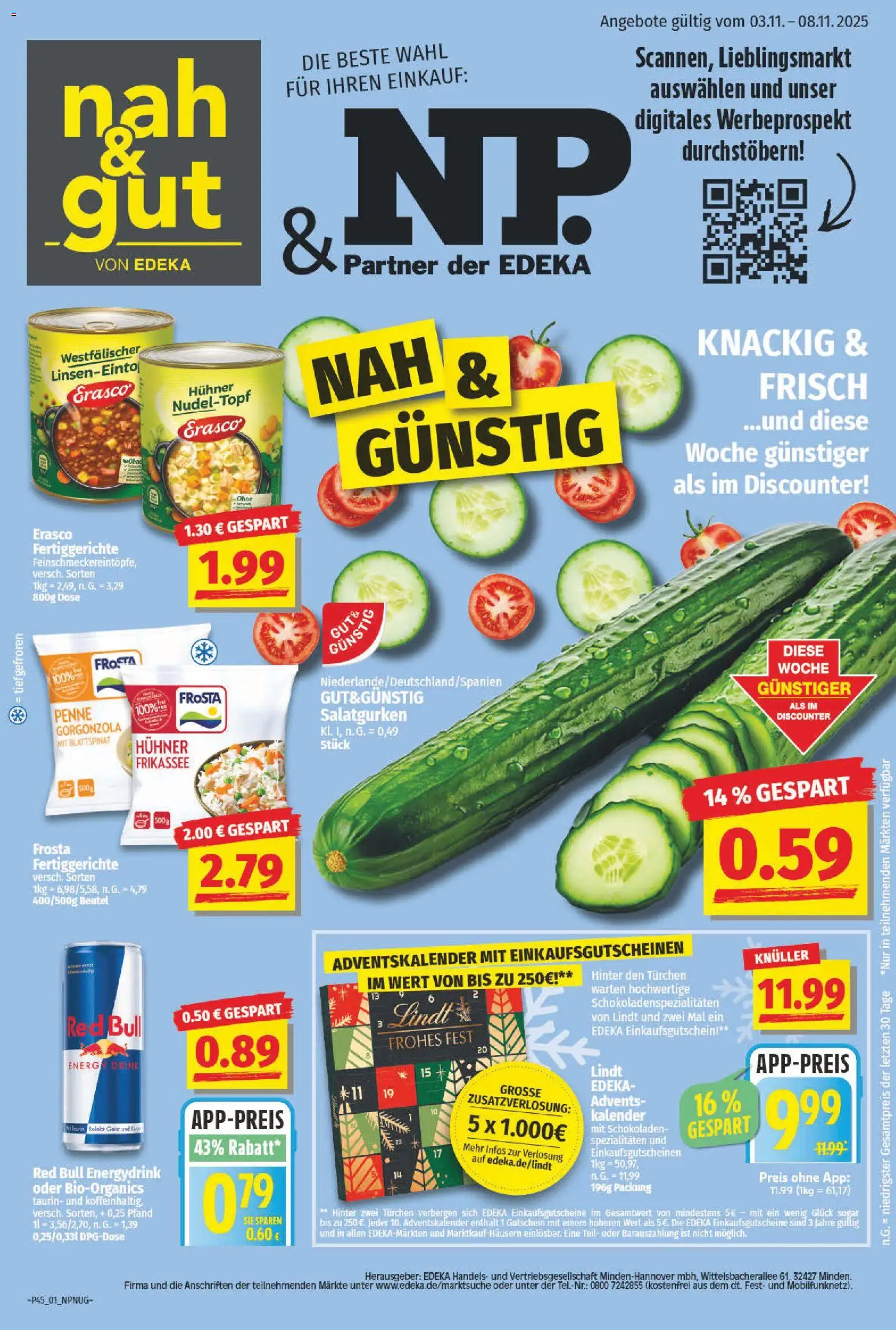 Vorschau von dem Prospekt des Geschäftes NP Discount, gültig ab dem 03.11.2025