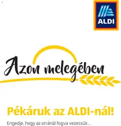 Aldi - Pékáruk katalógus megtekintése, amely érvényes 2024.08.26.-től