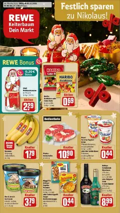 Vorschau von dem Prospekt des Geschäftes Rewe, gültig ab dem 01.12.2025