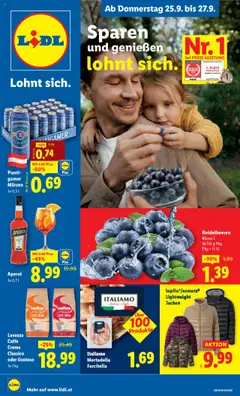 Vorschau der Angebote: Lidl Prospekt aktuell gültig ab 25.09.2025