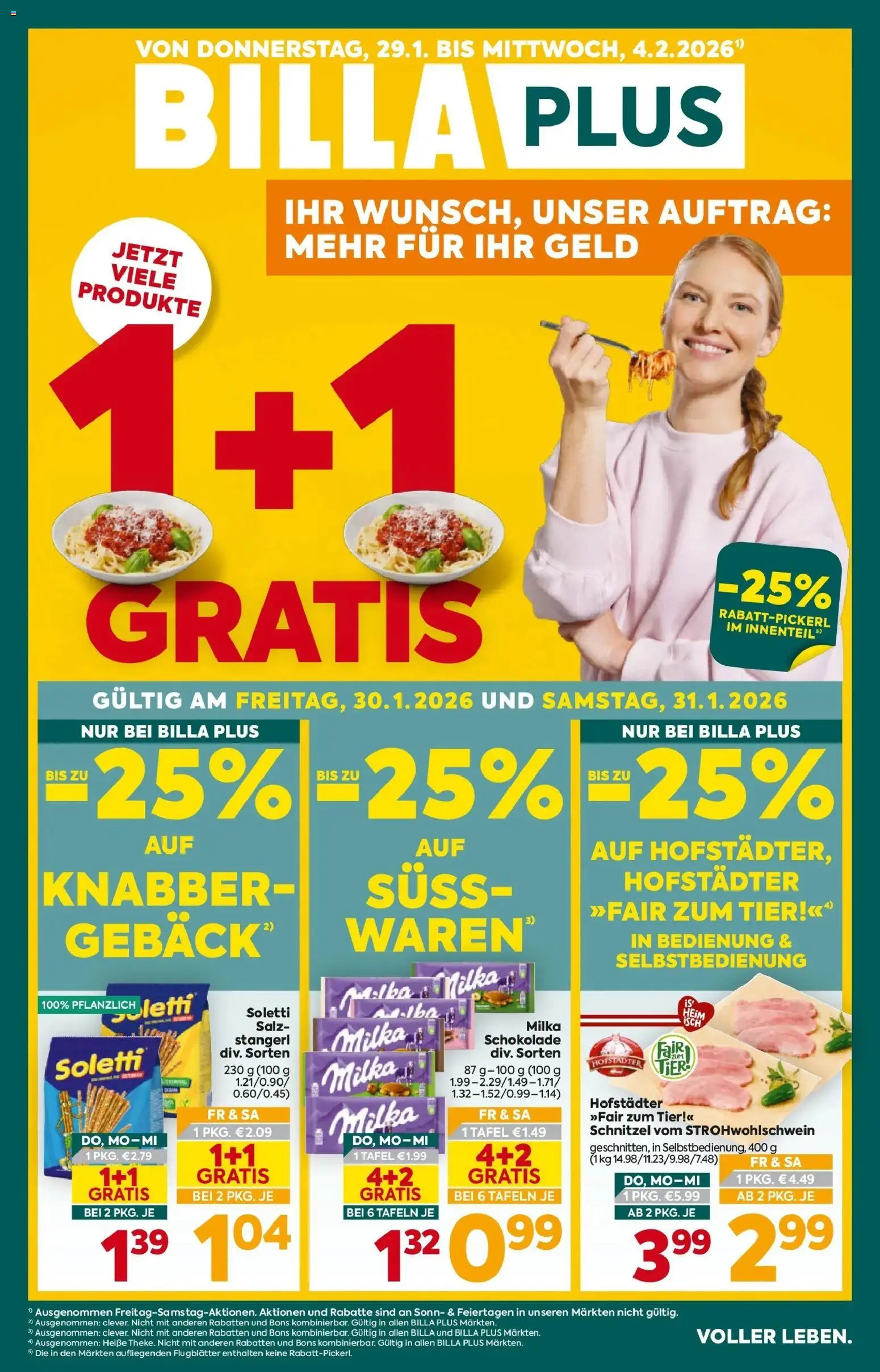 Vorschau der Angebote: Billa Plus Burgenland gültig ab 29.01.2026