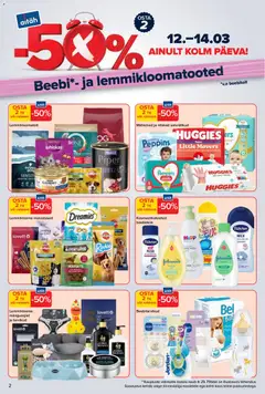 Maxima kliendilehe eelvaade alates 12.03.2026