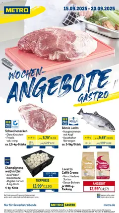 Vorschau von dem Prospekt des Geschäftes Metro, gültig ab dem 15.09.2025